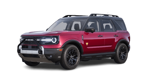 Ford Bronco Sport in Ruby Red Metallic