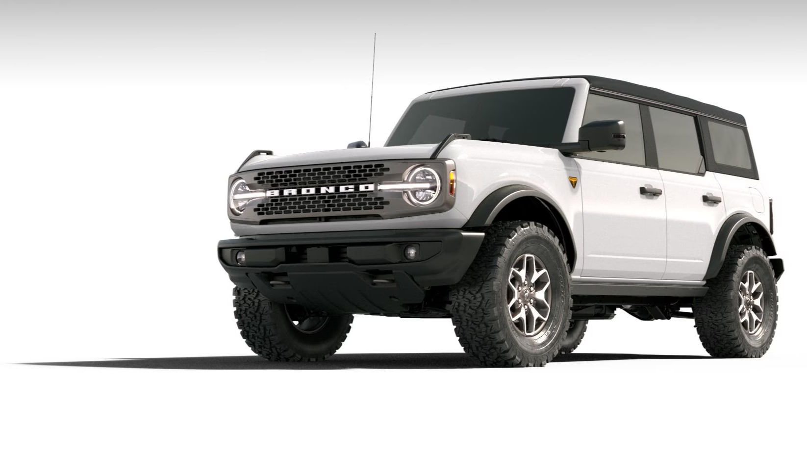 Ford Bronco in Oxford White