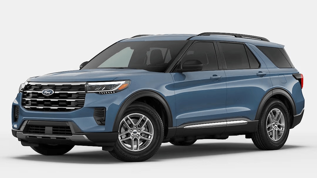 Ford Explorer in Vapor Blue Metallic