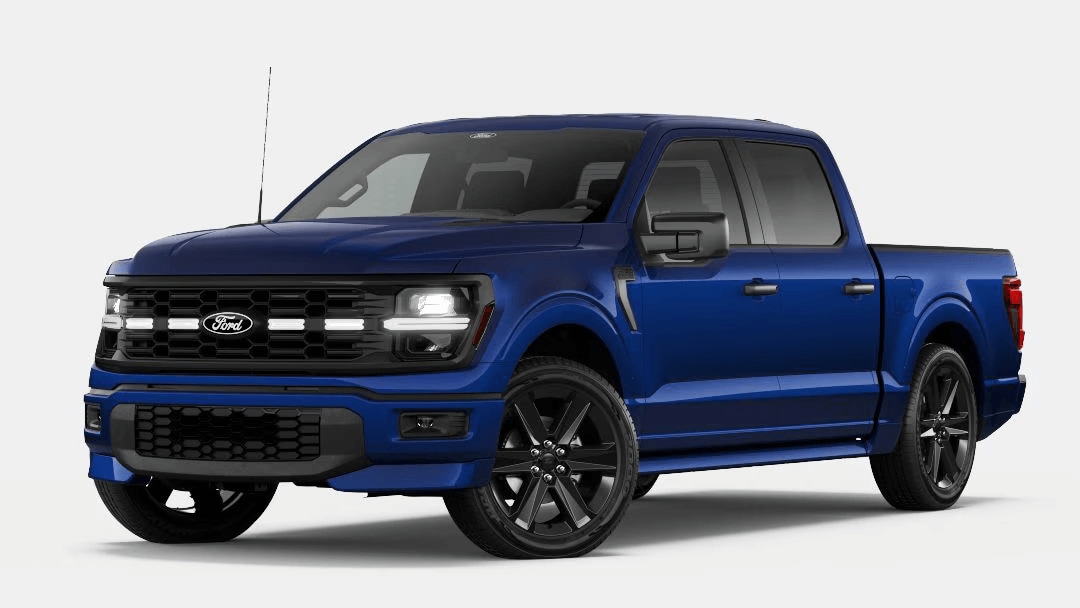 Ford F-150 in Argon Blue Metallic