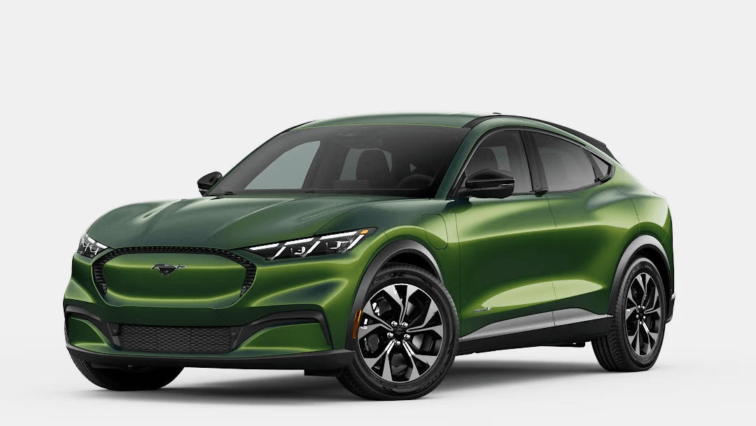 Ford Mustang Mach-E in Eruption Green Metallic