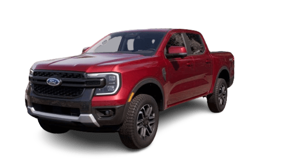 Ford Ranger in Ruby Red