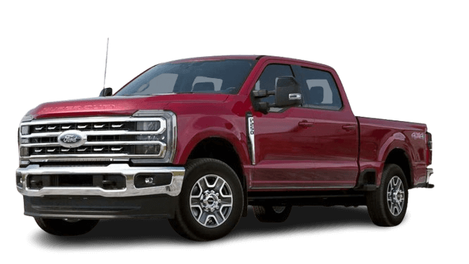 Learn about the color options of the Ford Super Duty F-250 Ford Super Duty F-250 in Ruby Red