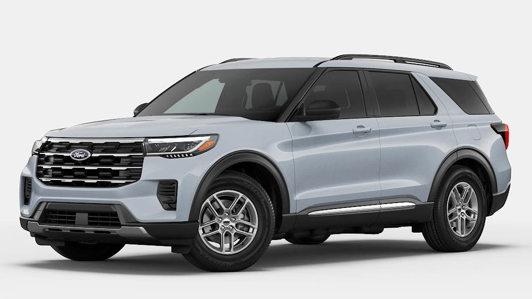 Ford Explorer in Space White Metallic