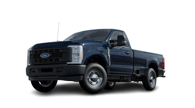 Ford F-250 in Antimatter Blue Metallic