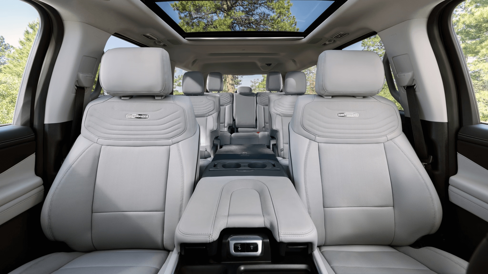 Interior shot of Ford Expedition