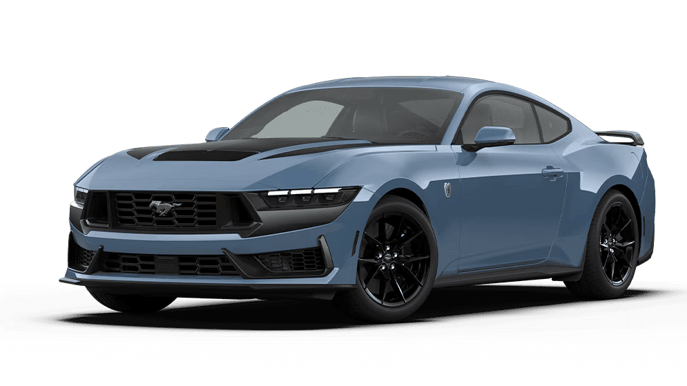 Ford Mustang in Vapor Blue Metallic