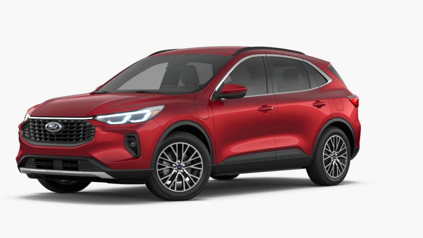 Ford Escape in Rapid Red Metallic