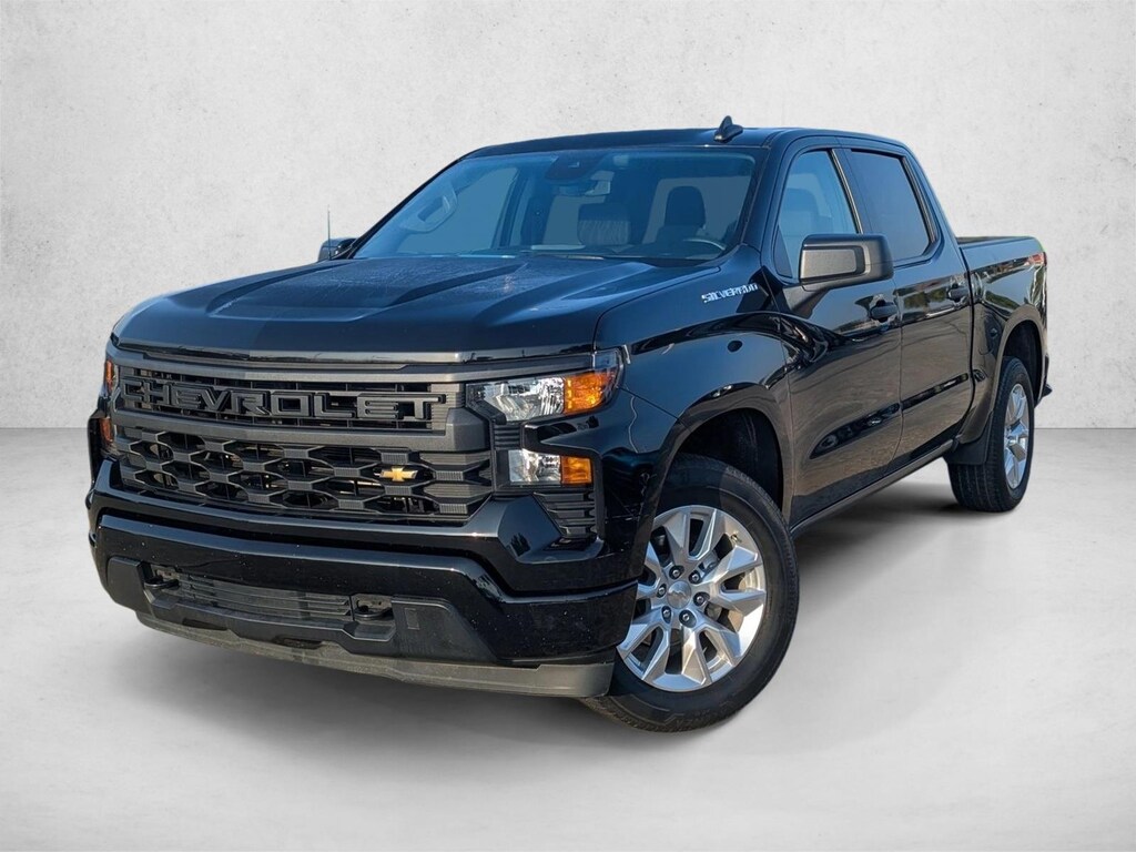 Used 2024 Chevrolet Silverado 1500 Custom Truck Crew Cab