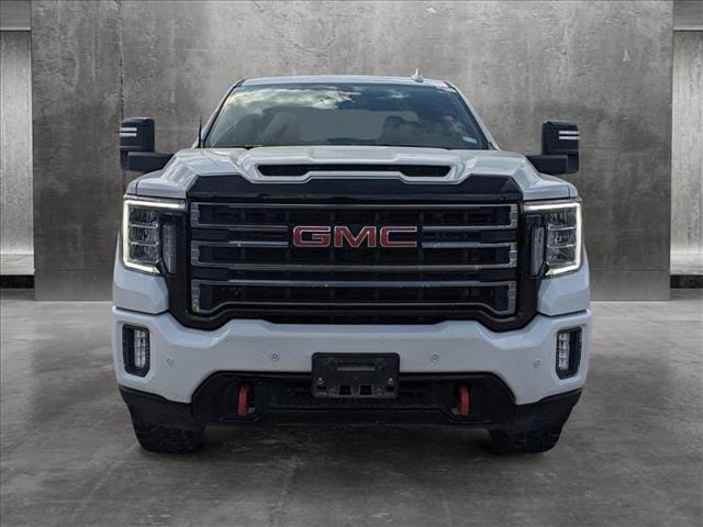 Used 2023 GMC Sierra 2500HD AT4 with VIN 1GT19PEY4PF155921 for sale in Katy, TX