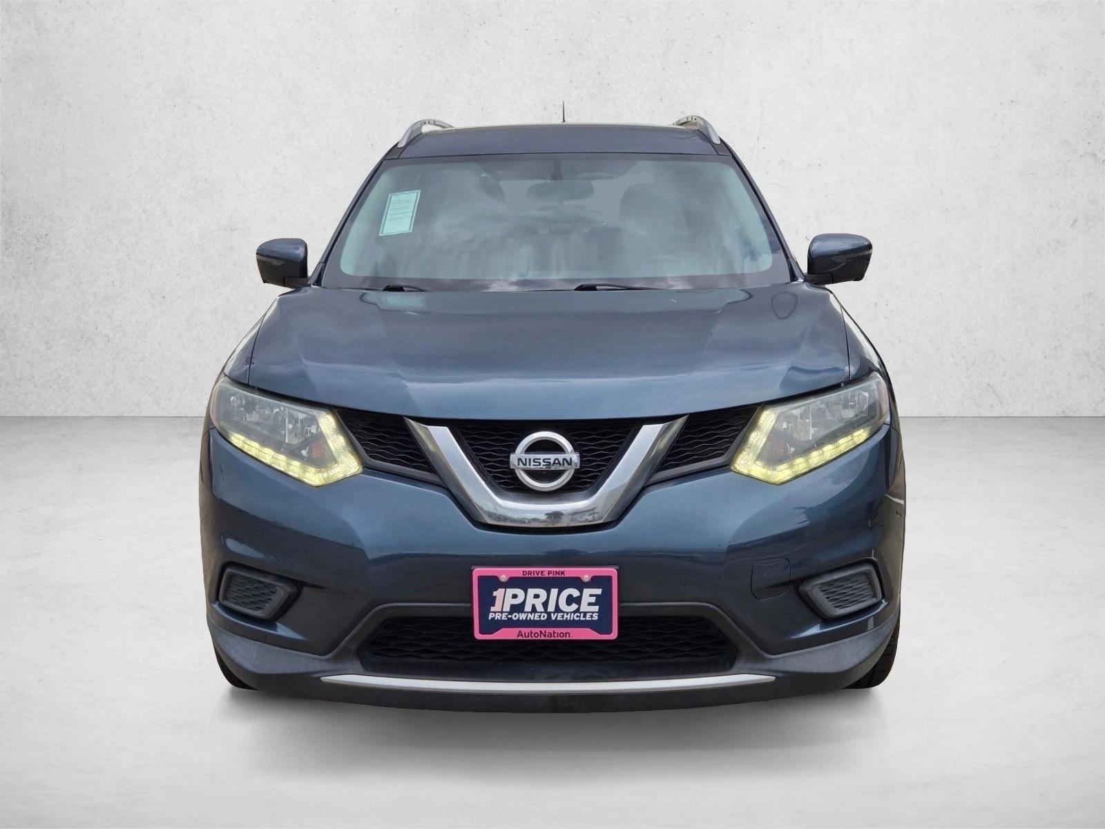 Used 2016 Nissan Rogue SV with VIN 5N1AT2MNXGC753455 for sale in Katy, TX