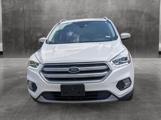Used 2018 Ford Escape Titanium with VIN 1FMCU9J99JUB54487 for sale in Katy, TX