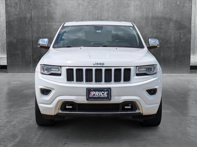 Used 2015 Jeep Grand Cherokee Overland with VIN 1C4RJECG9FC137181 for sale in Katy, TX