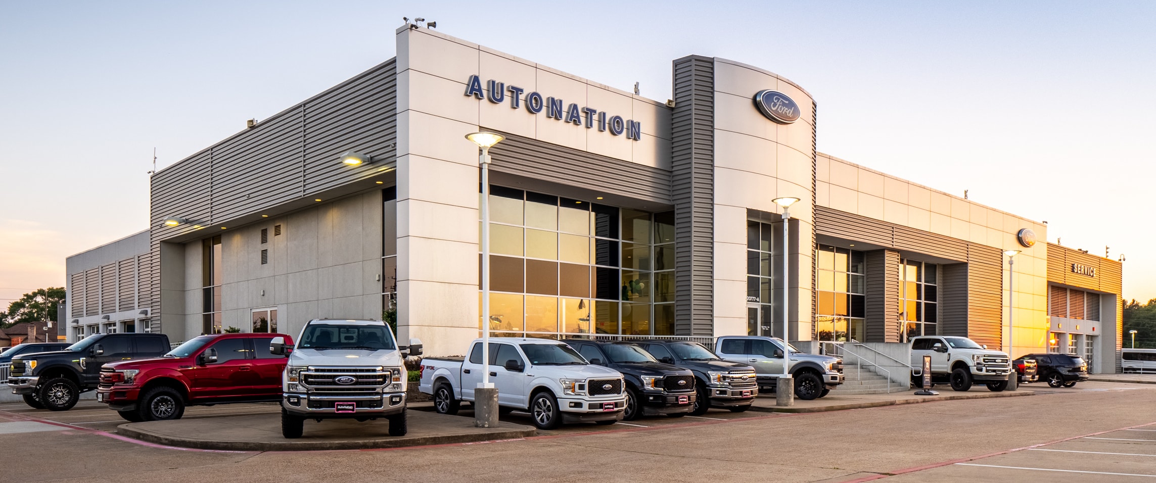 Exterior view of AutoNation Ford Katy