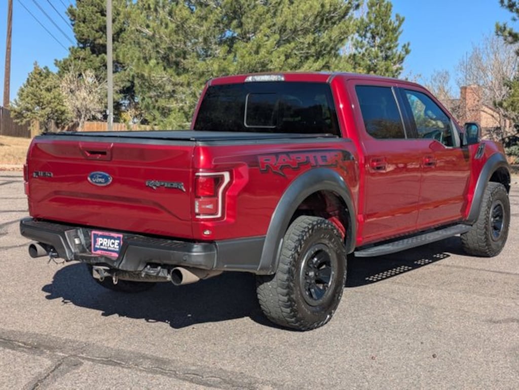 Used 2017 Ford F-150 Raptor Truck SuperCrew Cab