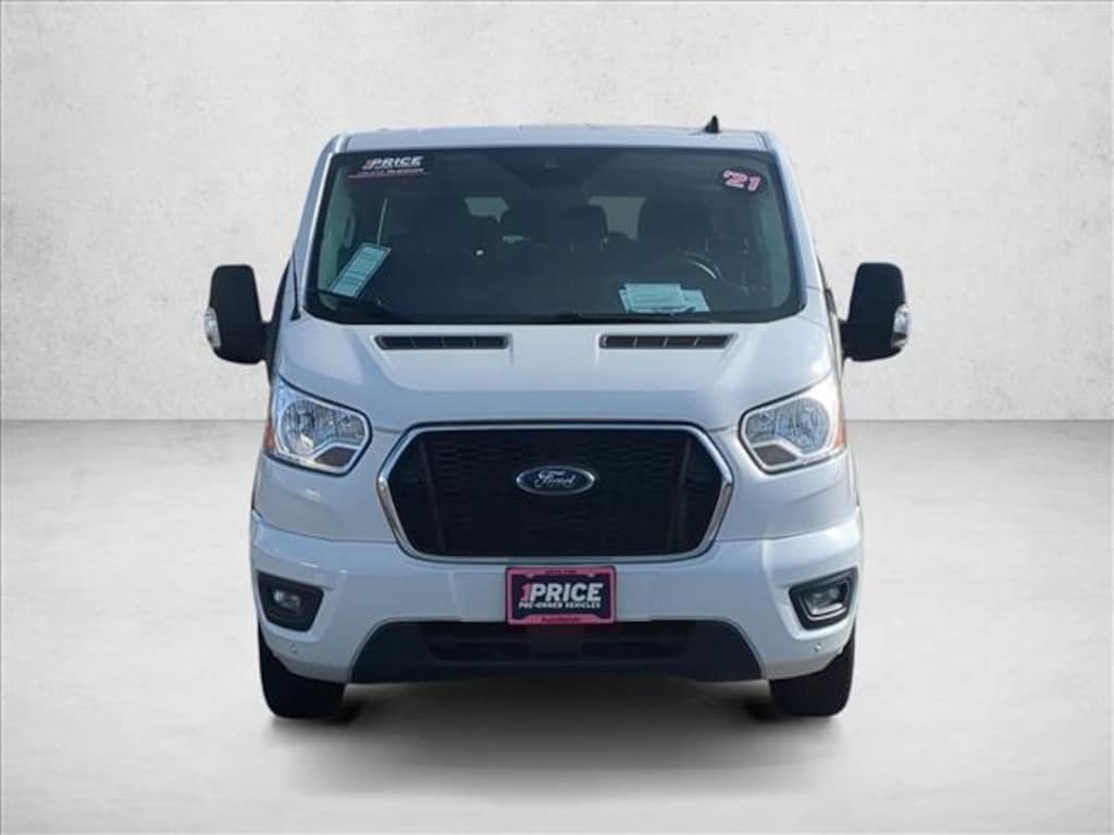 Used 2021 Ford Transit-350 Passenger XLT Wagon Low Roof Van