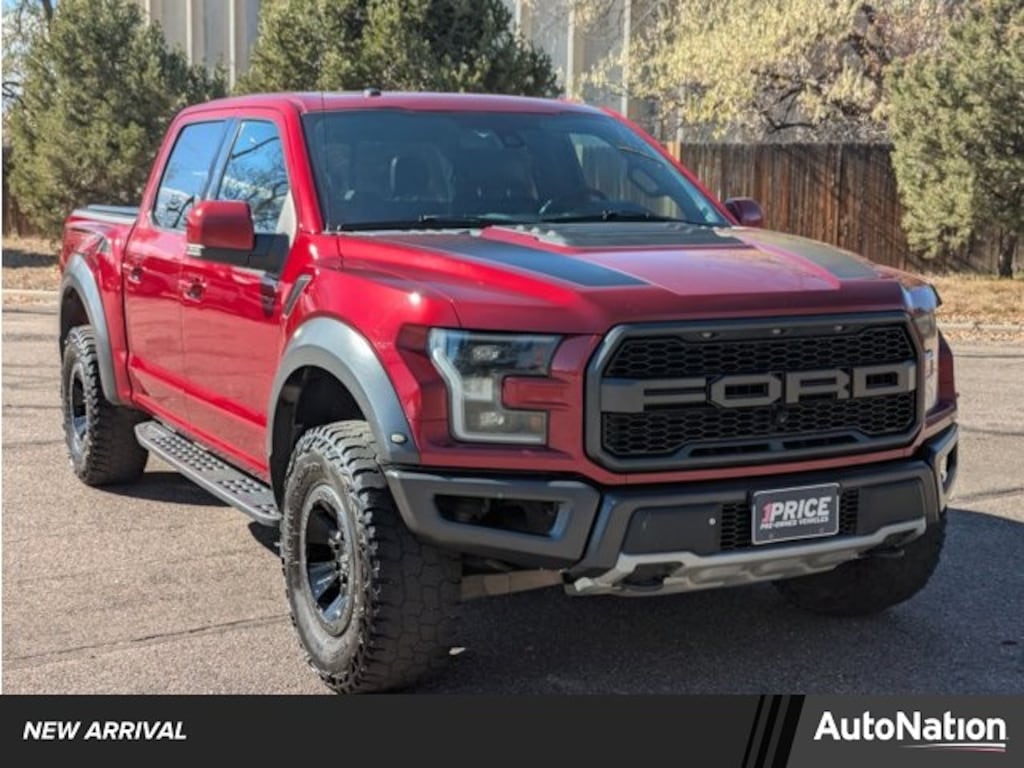 Used 2017 Ford F-150 Raptor Truck SuperCrew Cab