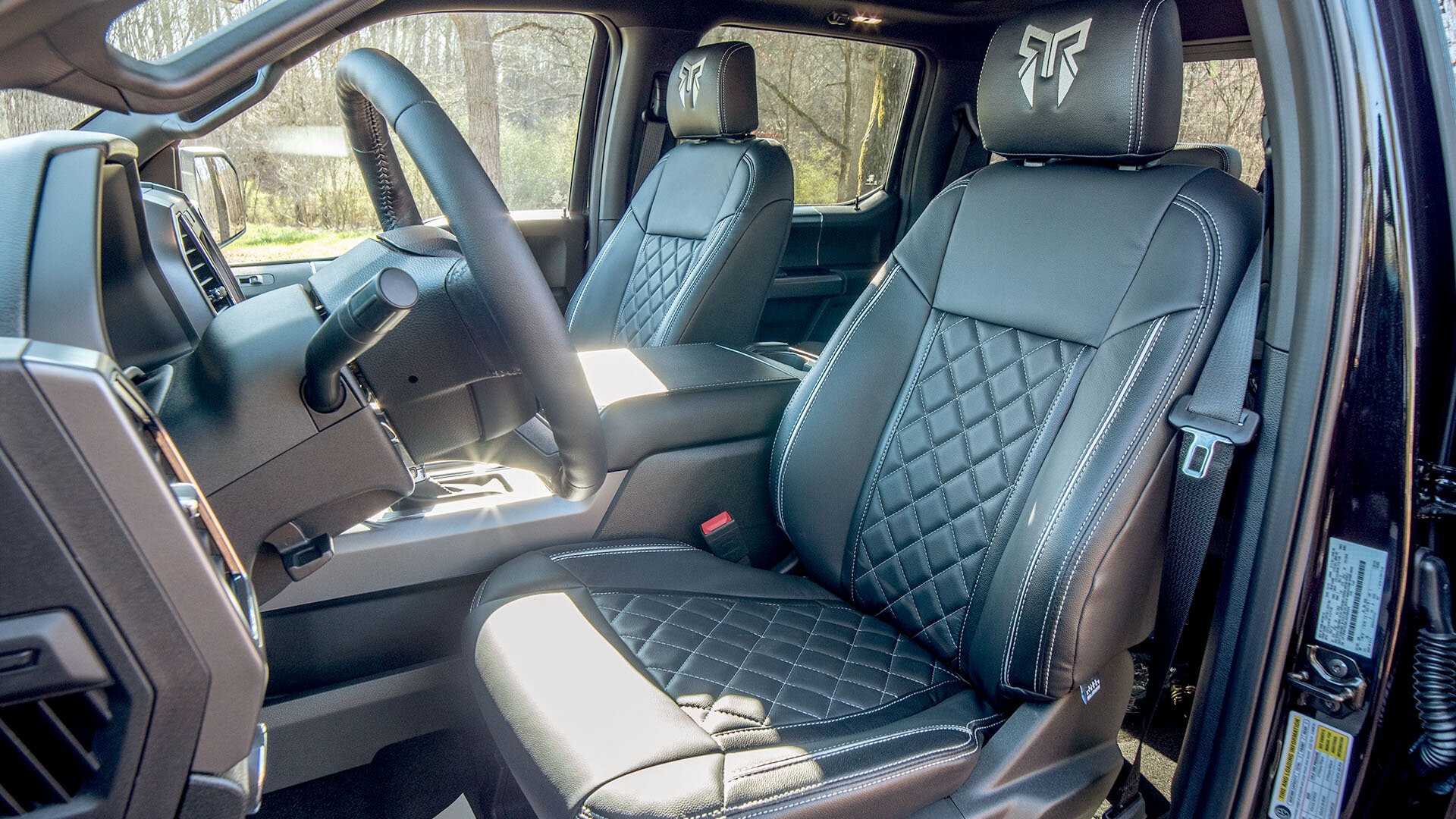 Rocky Ridge Ford F-150 interior