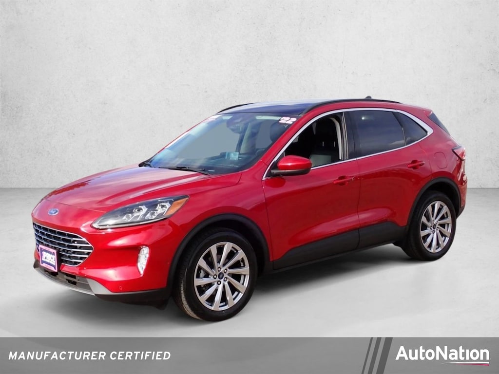 Certified 2022 Ford Escape Titanium SUV