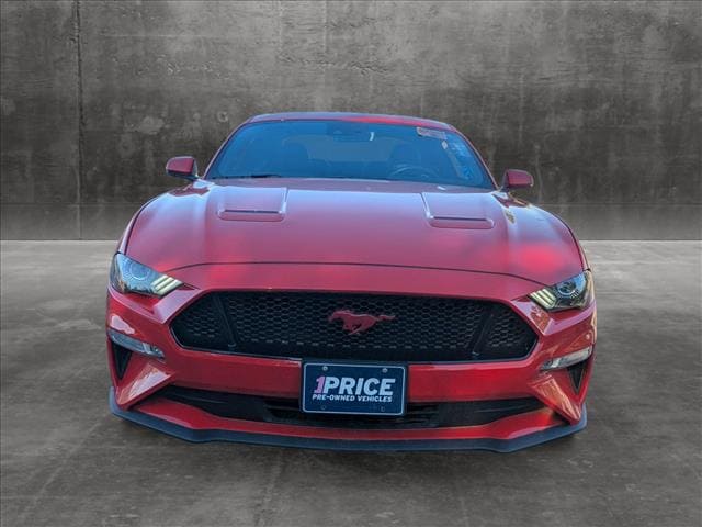 Used 2019 Ford Mustang GT Premium with VIN 1FA6P8CFXK5197730 for sale in Littleton, CO