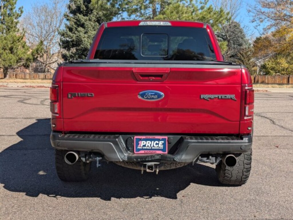 Used 2017 Ford F-150 Raptor Truck SuperCrew Cab