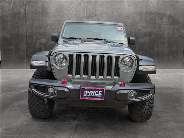 Used 2020 Jeep Wrangler Unlimited Rubicon with VIN 1C4HJXFG5LW195947 for sale in Littleton, CO