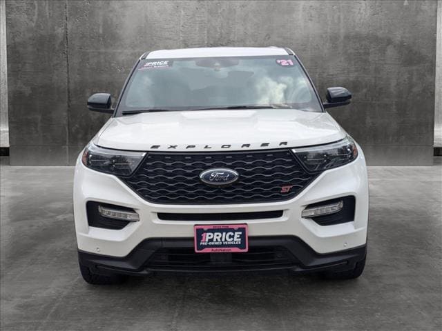 Used 2021 Ford Explorer ST with VIN 1FM5K8GC1MGA15937 for sale in Littleton, CO