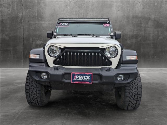 Used 2020 Jeep Wrangler Unlimited Sport S with VIN 1C4HJXDN6LW165776 for sale in Littleton, CO