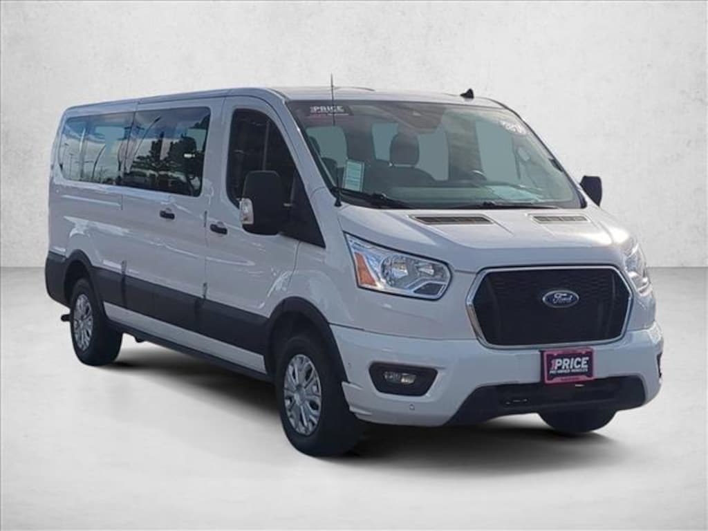 Used 2021 Ford Transit-350 Passenger XLT Wagon Low Roof Van