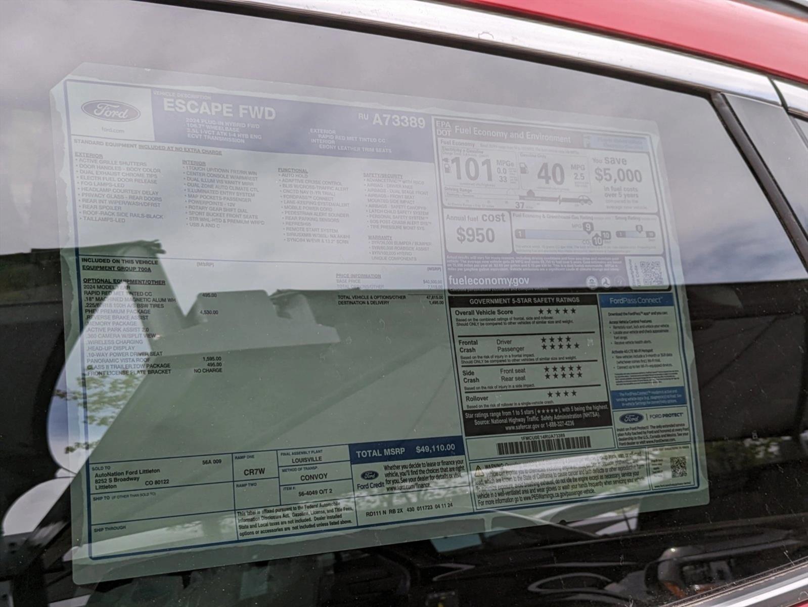 2024 Ford Escape PHEV - Photo 20