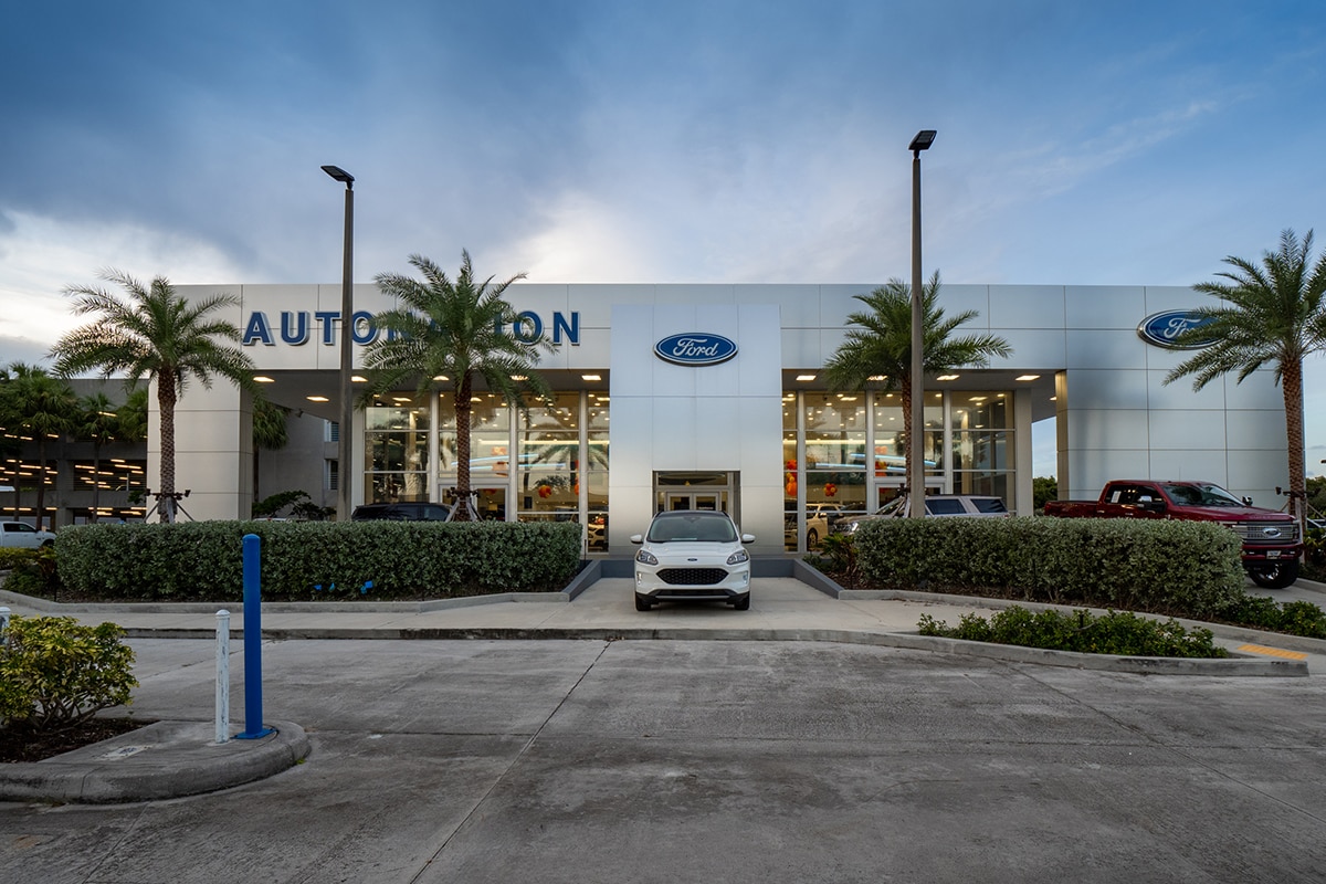 Exterior view of AutoNation Ford Margate