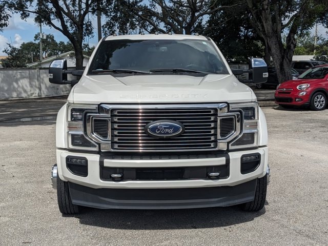 Used 2020 Ford F-450 Super Duty Platinum with VIN 1FT8W4DT5LED44704 for sale in Margate, FL