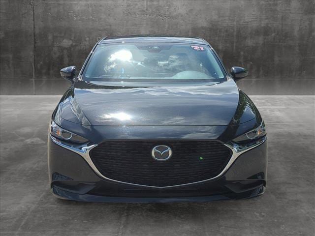 Used 2021 Mazda Mazda3 Select with VIN JM1BPABL0M1337849 for sale in Margate, FL