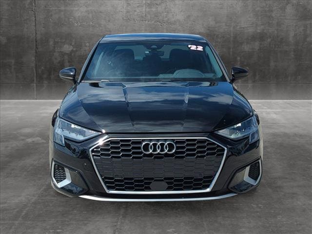 Used 2022 Audi A3 Sedan Premium with VIN WAUAUDGY2NA036802 for sale in Margate, FL