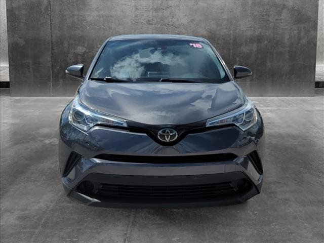 Used 2018 Toyota C-HR XLE with VIN JTNKHMBXXJ1007502 for sale in Margate, FL