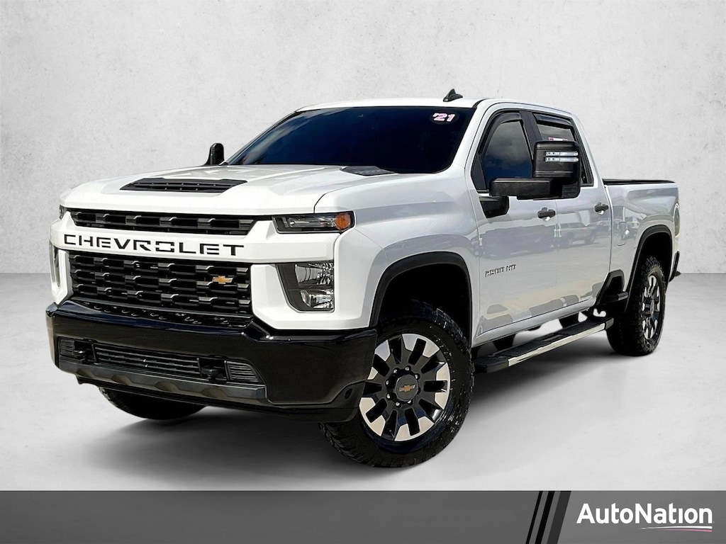 Used 2021 Chevrolet Silverado 2500 HD Custom Truck Crew Cab