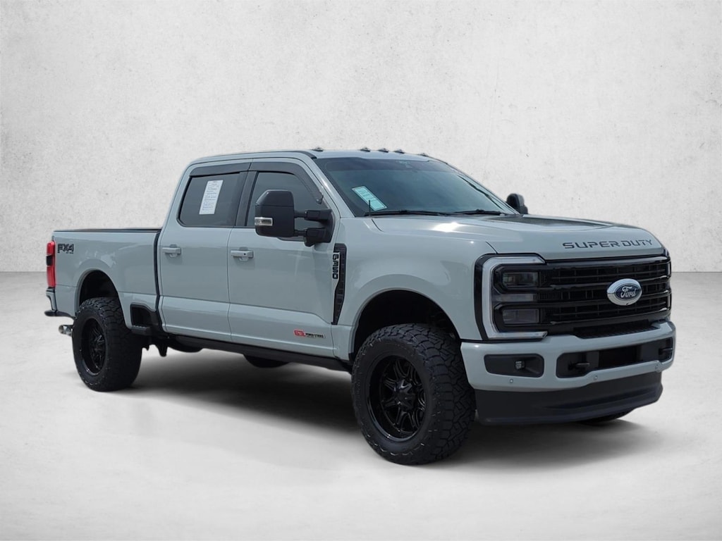 Certified 2025 Ford F-350 Platinum Truck Crew Cab