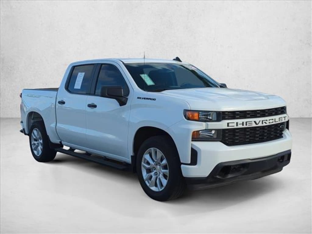 Certified 2020 Chevrolet Silverado 1500 Custom Truck Crew Cab