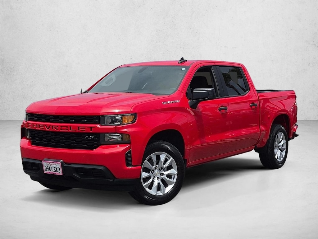 Used 2022 Chevrolet Silverado 1500 LTD Custom Truck Crew Cab