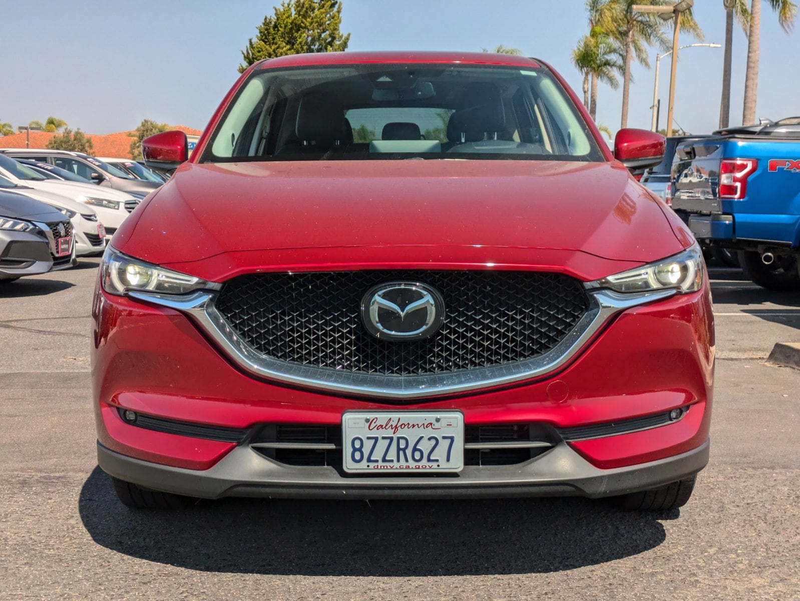 Used 2021 Mazda CX-5 Grand Touring with VIN JM3KFBDM5M1500663 for sale in Carlsbad, CA