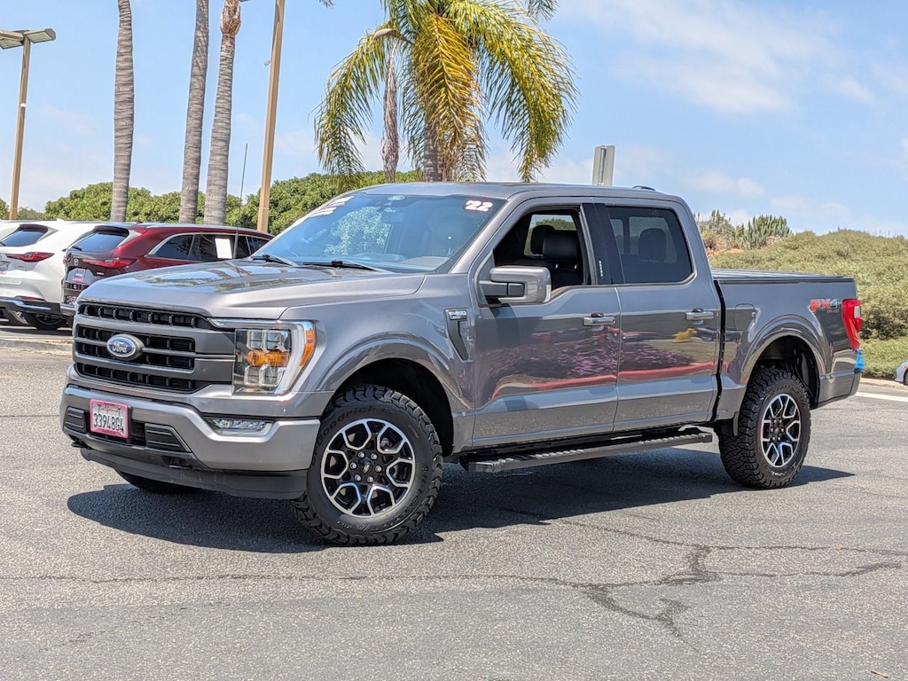 Used 2022 Ford F-150 Lariat Truck SuperCrew Cab