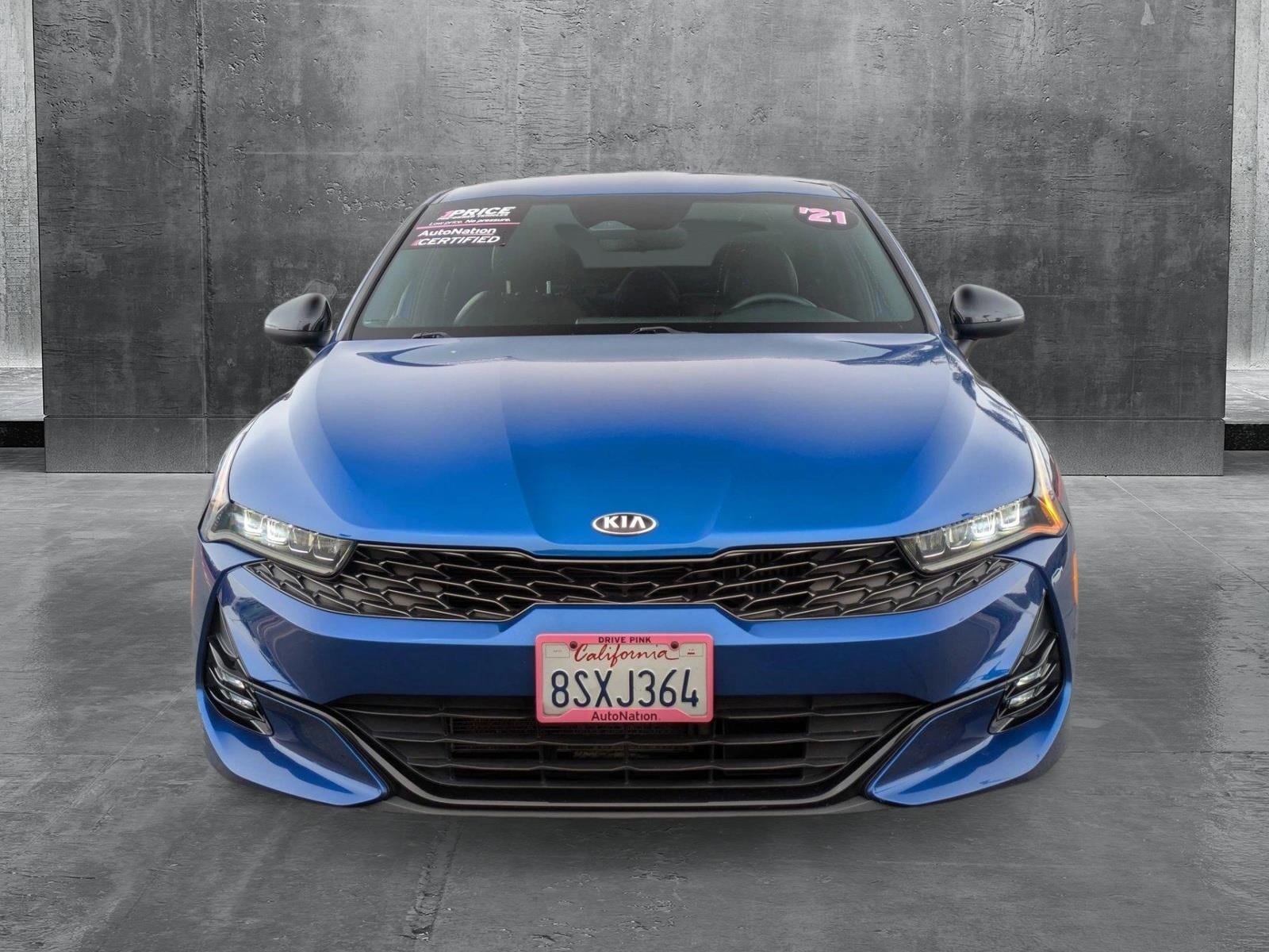 Used 2021 Kia K5 GT-Line with VIN 5XXG64J21MG011341 for sale in Carlsbad, CA