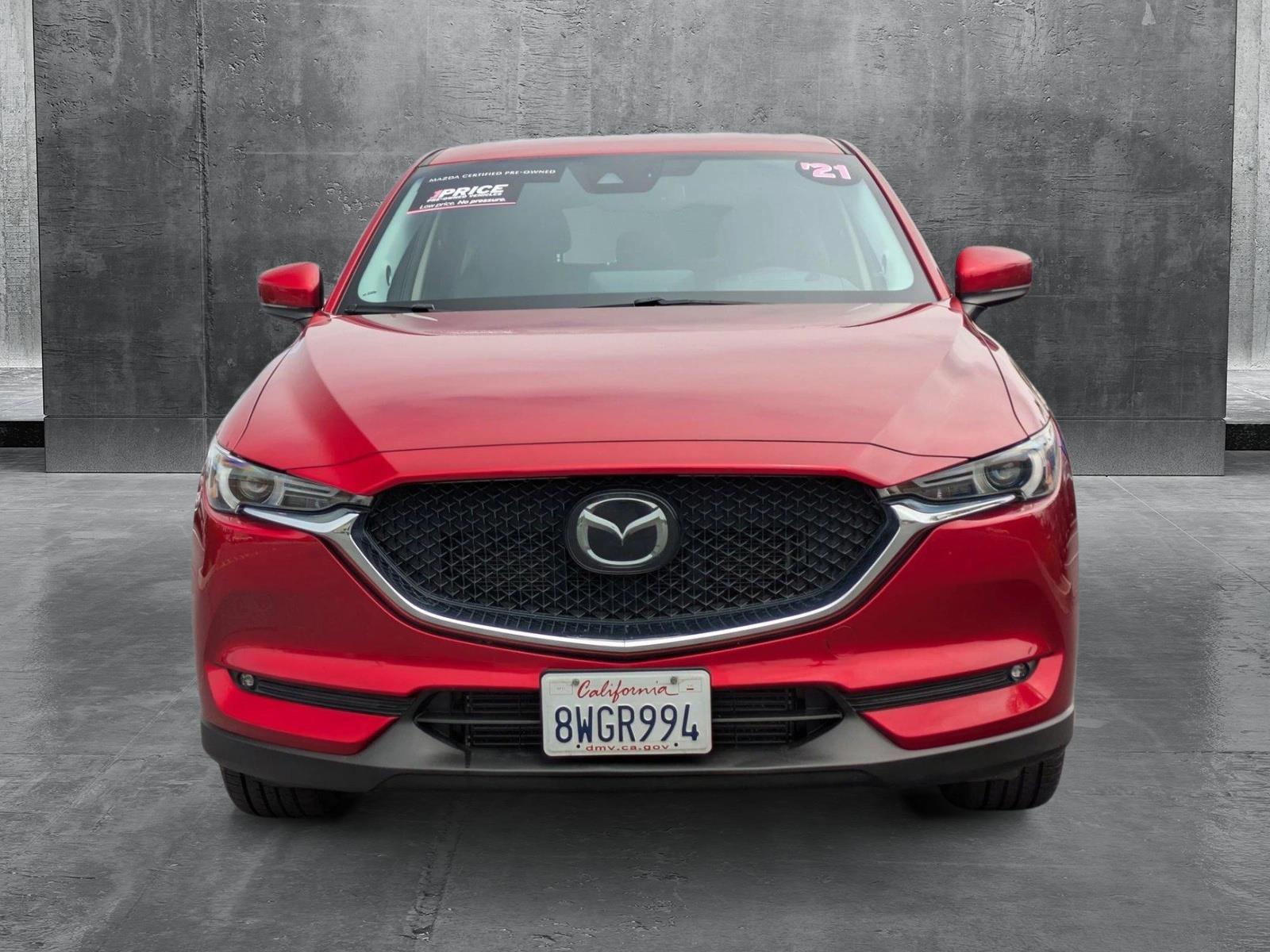Certified 2021 Mazda CX-5 Grand Touring Reserve with VIN JM3KFBAY0M0386908 for sale in Carlsbad, CA
