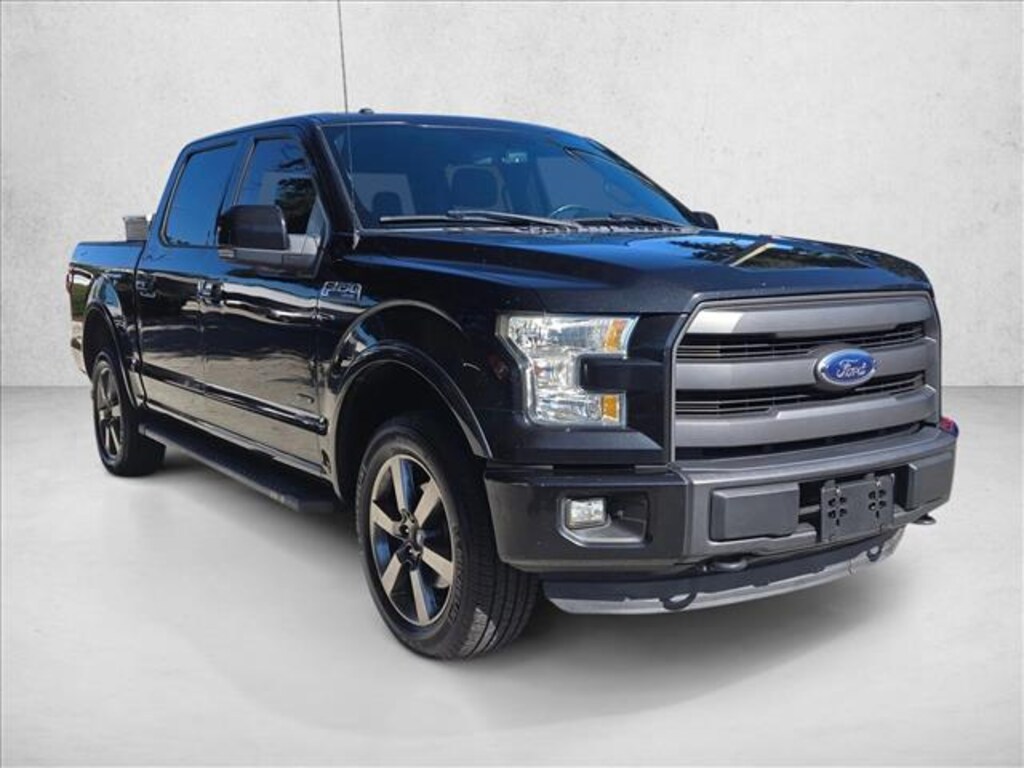 Used 2015 Ford F-150 Lariat Truck SuperCrew Cab