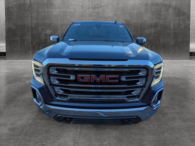 Used 2021 GMC Sierra 1500 SLT with VIN 3GTU9DED1MG329317 for sale in Memphis, TN