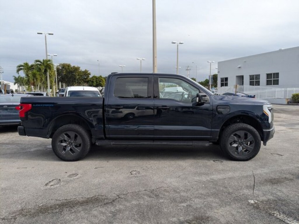 Certified 2023 Ford F-150 Lightning LARIAT Truck SuperCrew Cab