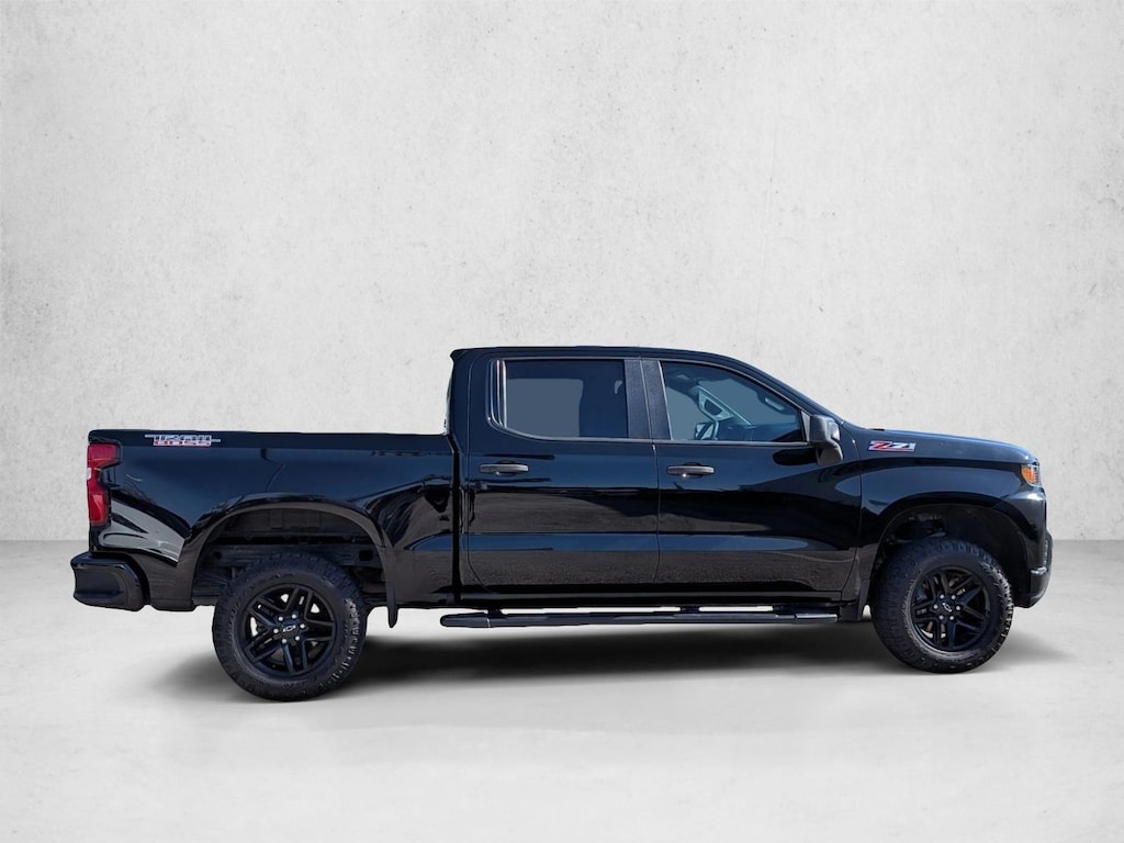Used 2021 Chevrolet Silverado 1500 Custom Trail Boss Truck Crew Cab