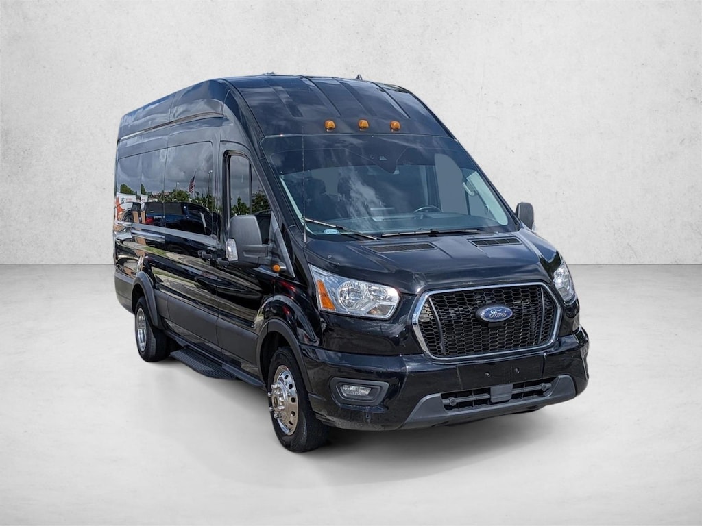 Certified 2021 Ford Transit-350 Passenger XLT Wagon High Roof HD Ext. Van