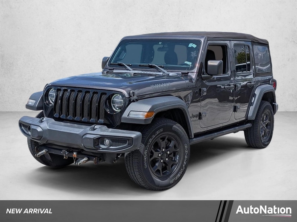 Used 2021 Jeep Wrangler Unlimited Willys SUV