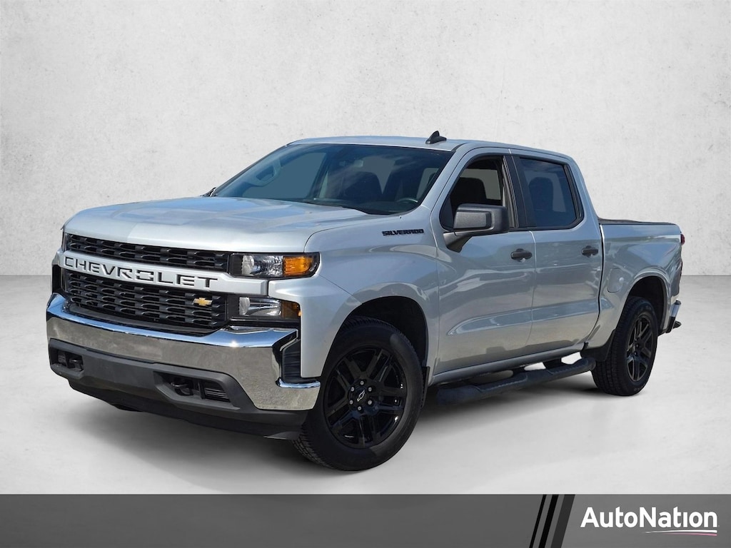 Used 2021 Chevrolet Silverado 1500 Custom Truck Crew Cab